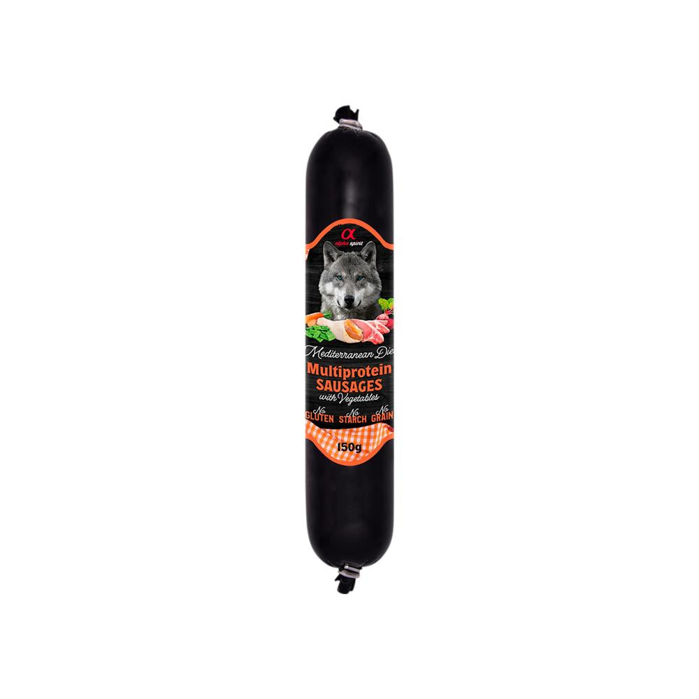 Alphaspirit Alphaspiri Mediterranean Multiprotein Pølse