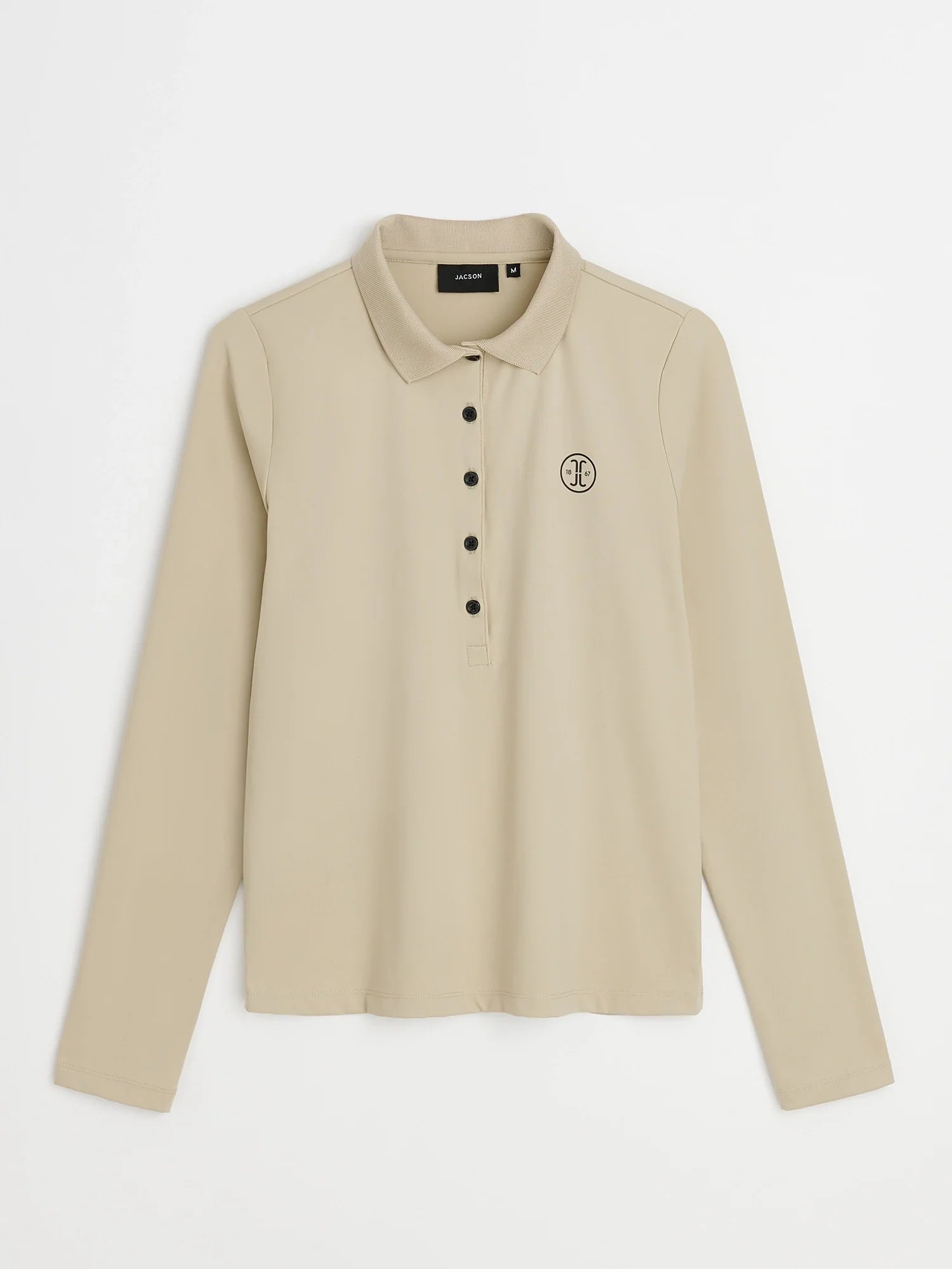 Jacson Ylva Långärmad Piké Beige