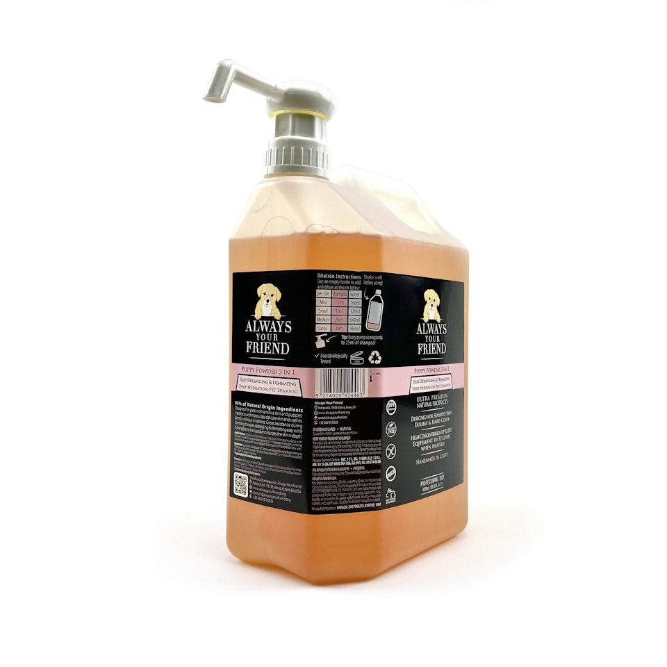 Always Your Friend Puppy Powder Shampoo 2in1