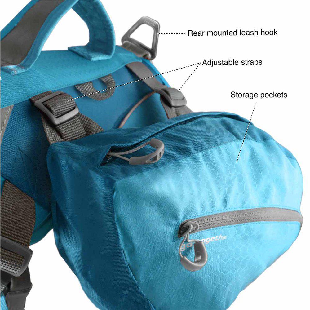 Kurgo Baxter Backpack (14-) Black/Orange
