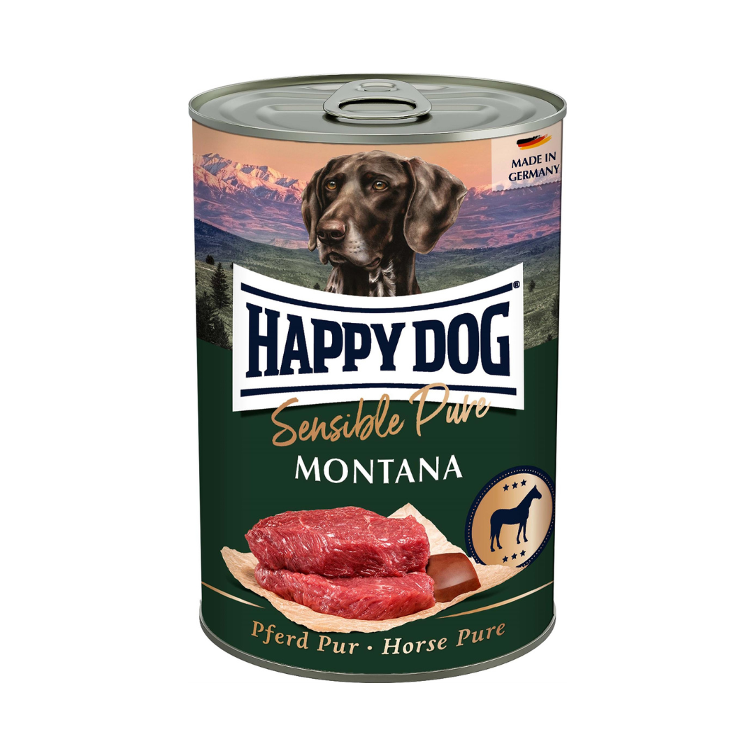 HappyDog konserv, Montana, 100% häst 400g x 6