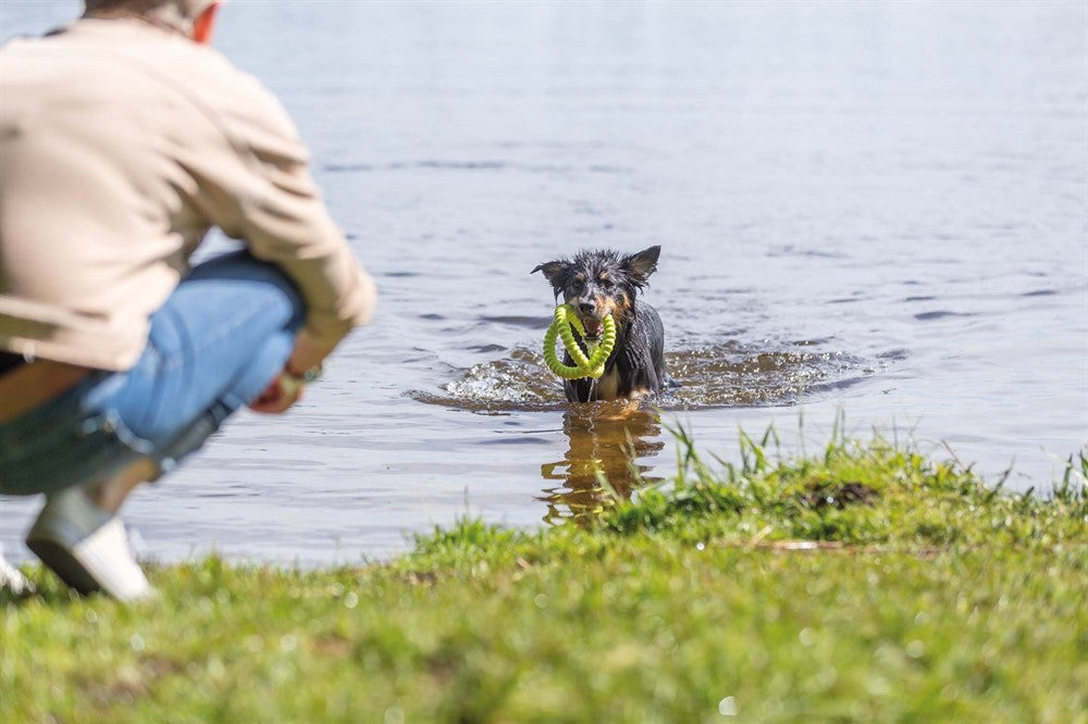 Trixie Aqua Toy tugger, TPR-foam flytande Gul