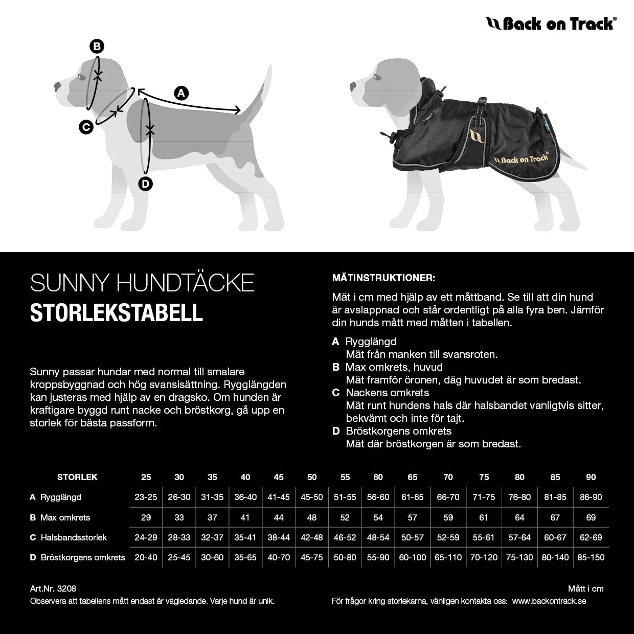 Back on track Sunny hundtäcke med fyllning Blå