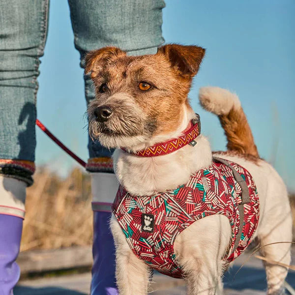 Hurtta Safety Wrap ECO Hundreflexväst Ruby