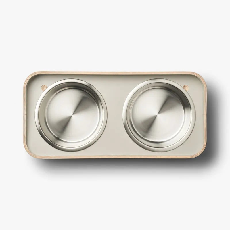 Dog copenhagen Skagen matskål Ljusgrå