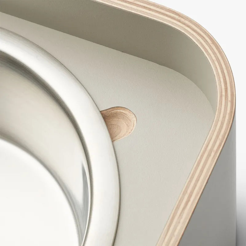 Dog copenhagen Skagen matskål Ljusgrå