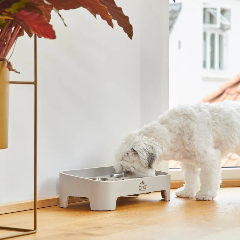 Dog copenhagen Skagen matskål Vit