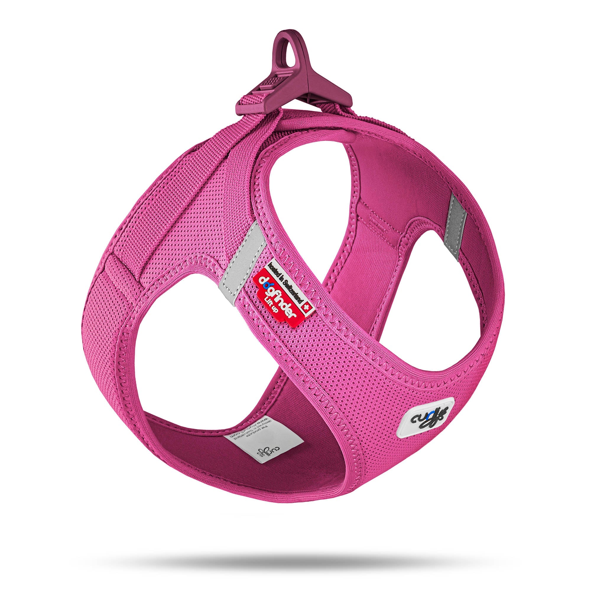 Curli Vest sele Clasp Air-Mesh Fuchsia