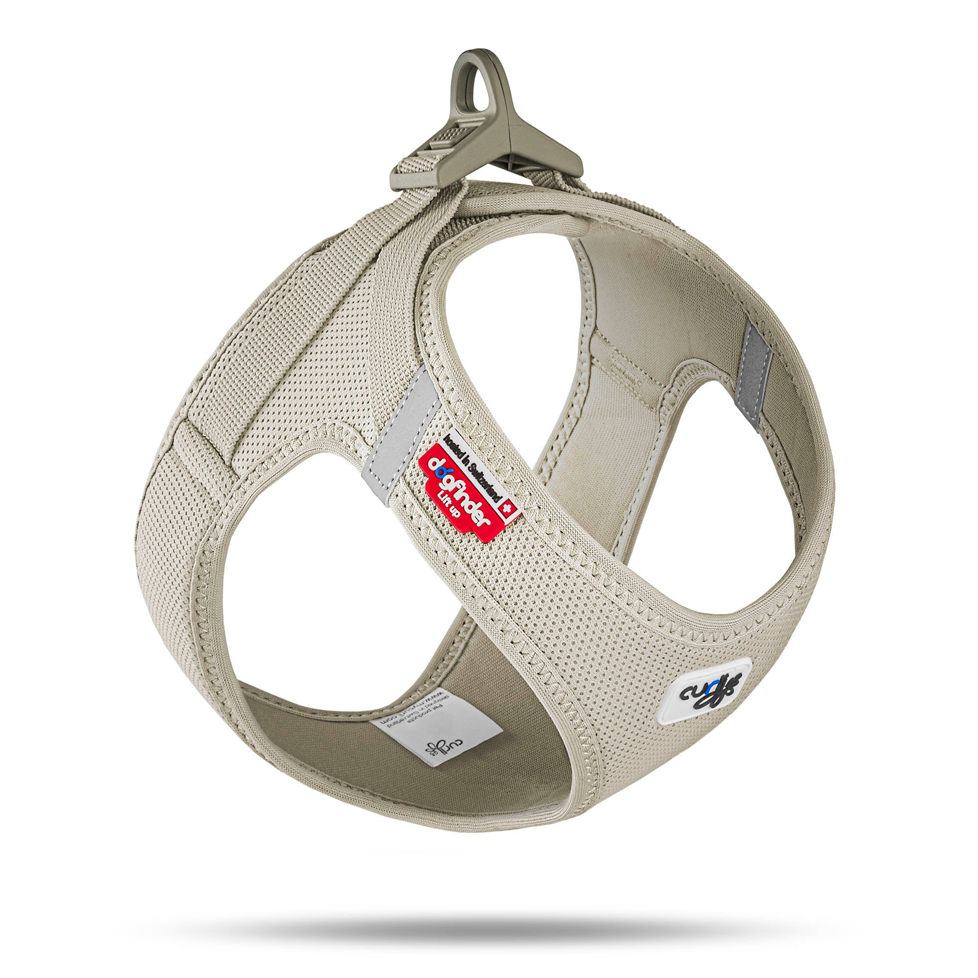 Curli Vest sele Clasp Air-Mesh Beige