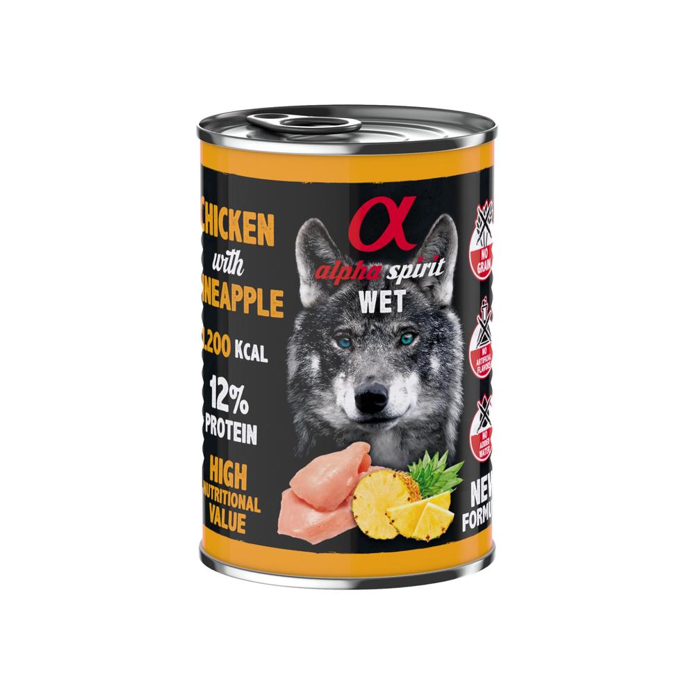 Alphaspirit Alphaspirit Chicken With Pineapple 400 G X 6