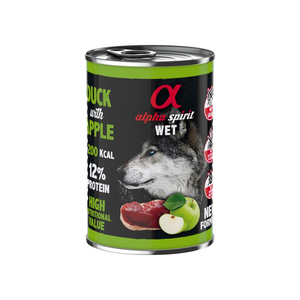 Alphaspirit Alphaspirit Duck With Green Apple 400 G X 6