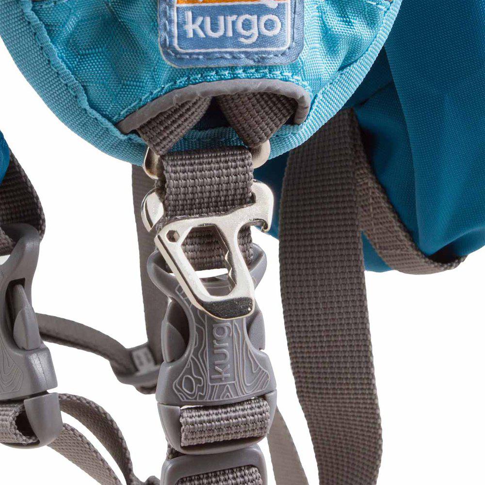 Kurgo Baxter Backpack (14-) Black/Orange