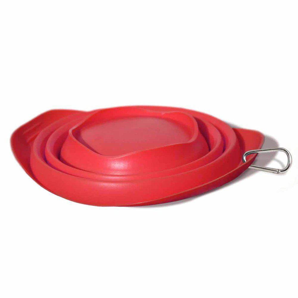 Kurgo Collaps-A-Bowl Red