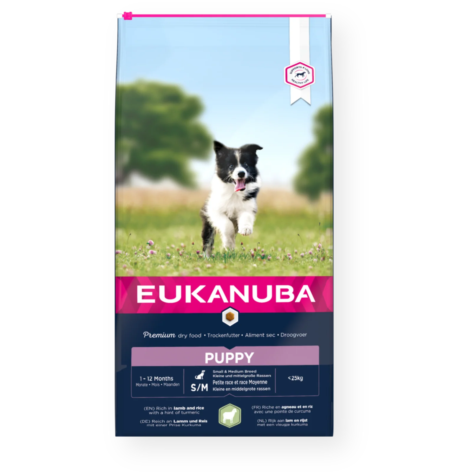 Eukanuba Dog Puppy & Junior Small/Medium Breed Lamb & Rice