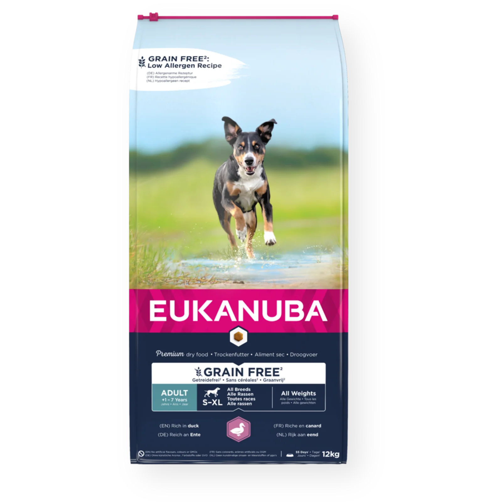 Eukanuba Dog Grain Free Adult Duck 12 kg